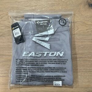 New tags, gray youth, extra large Easton baseball pants, elastic at the bottom